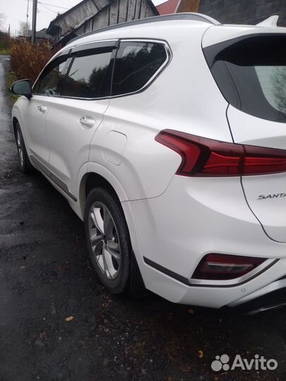 Hyundai Santa Fe 2.2 AT, 2018, 90 000 км