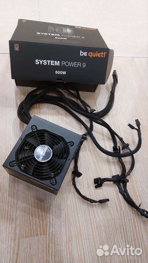 Блок питания be quiet system power 9 500W BN246