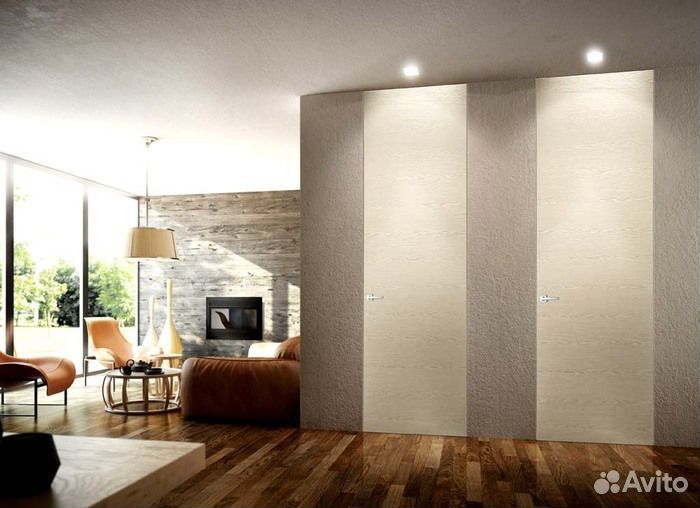 Скрытые невидимые двери под покраску