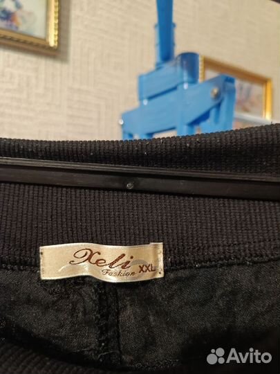 Льняные брюки женские. Размер 44-48