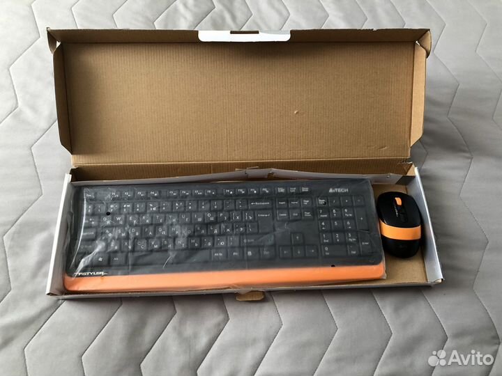 Клавиатура + мышь беспроводная A4Tech