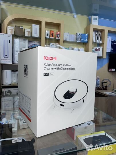 Робот Пылесос Roidmi Eve Plus / Самоочистка