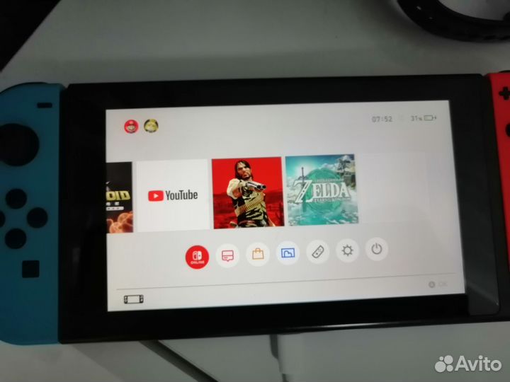 Nintendo switch прошитая rev2 160 Gb