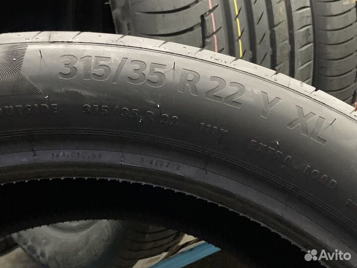 Continental PremiumContact 6 SSR 275/40 R22 и 315/35 R22