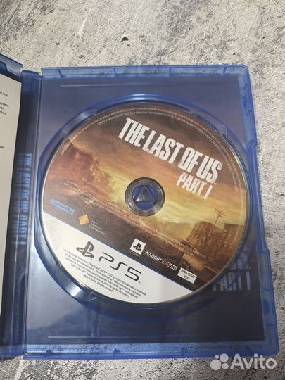 The last of us part 1 ps5 диск