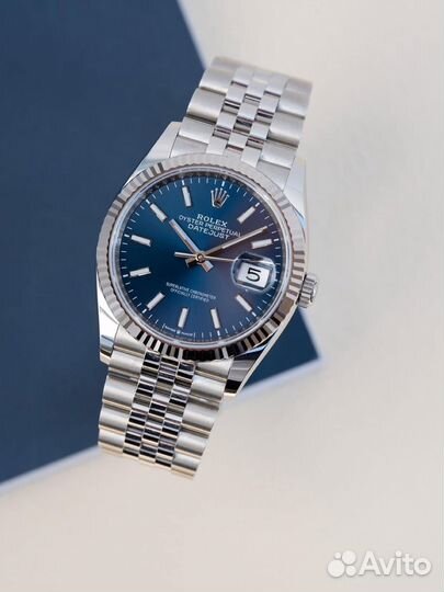 Часы Rooex Datejust синие