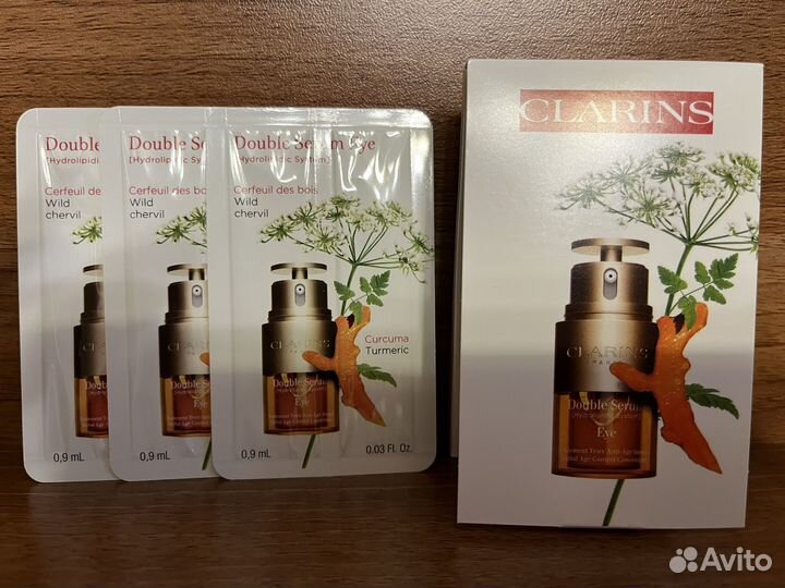 Clarins набор миниатюр