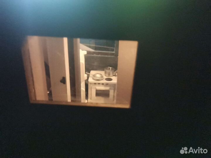 Bruder дом с светом мебелью для человечков