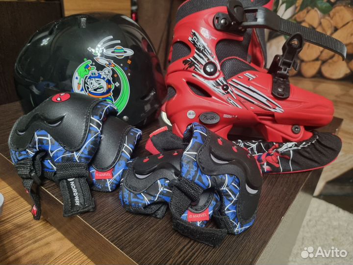 Коньки детские раздвижные 30- 33 nordway