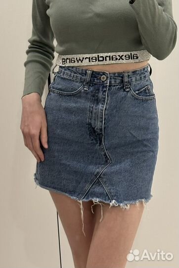 Юбка джинсовая