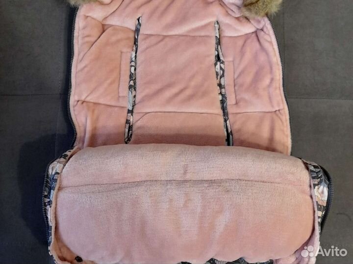 Зимний конверт в коляску