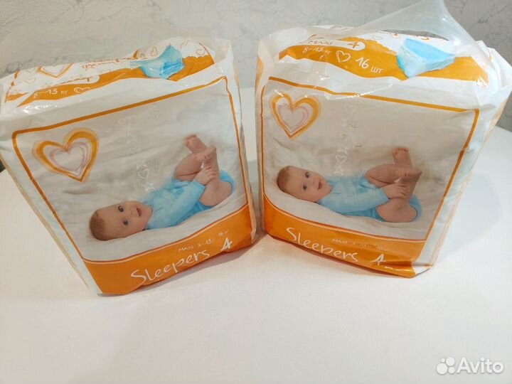 Подгузники трусики 4 Sleepers