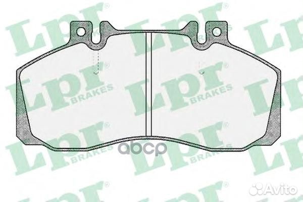 Колодки тормозные mercedes T2/LN1 508D-814D