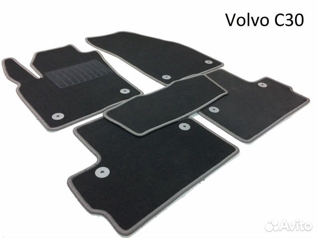 Коврики для Volvo C30 ворсовые