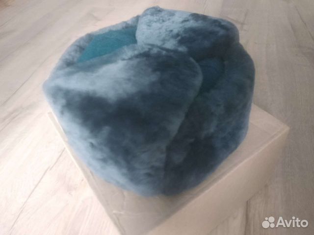 Мужская шапка ушанка офицерская