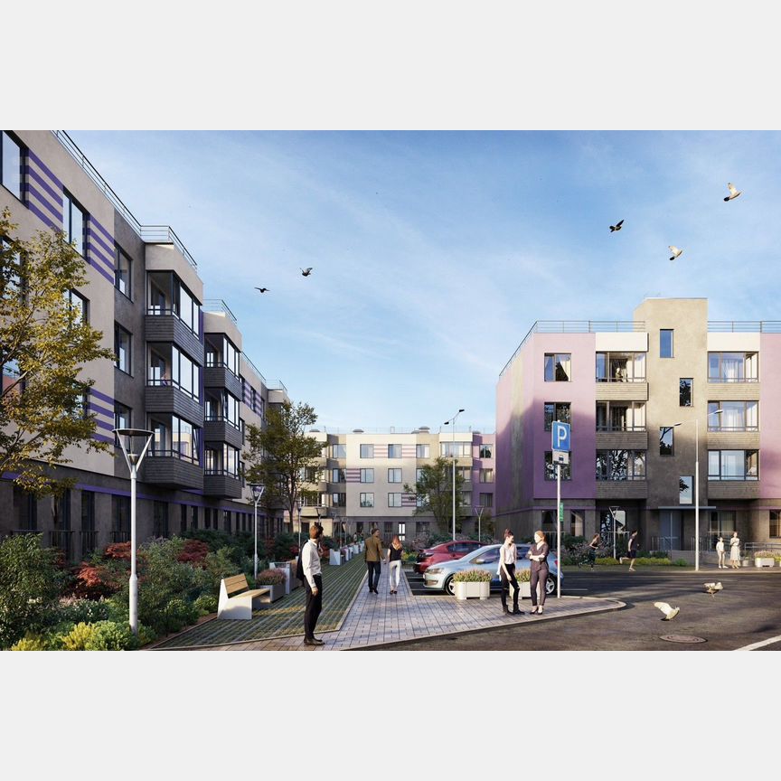 2-к. квартира, 62,6 м², 3/4 эт.