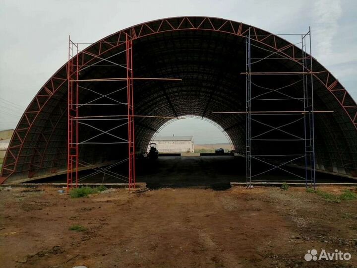 Ангар от производителя под ключ (27х46)