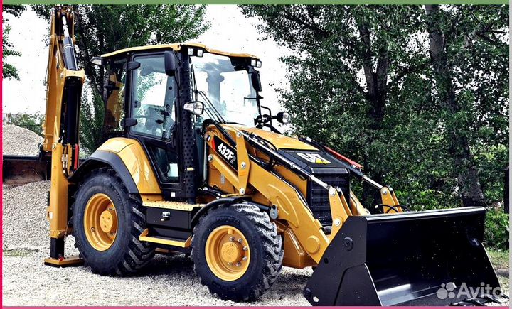 Левое стекло на Caterpillar 428f2 432f2 434f2 444f2