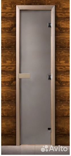 Стеклянные двери для сауны, бани