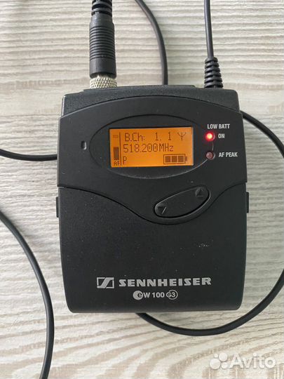 Микрофон петличный sennheiser ew 100 g3