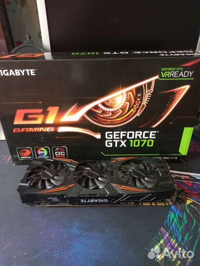 Видеокарта gtx 1070 8gb