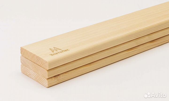 Планкен прямой штучно 451256000мм, ав