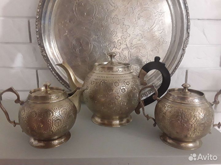 Чайник латунный