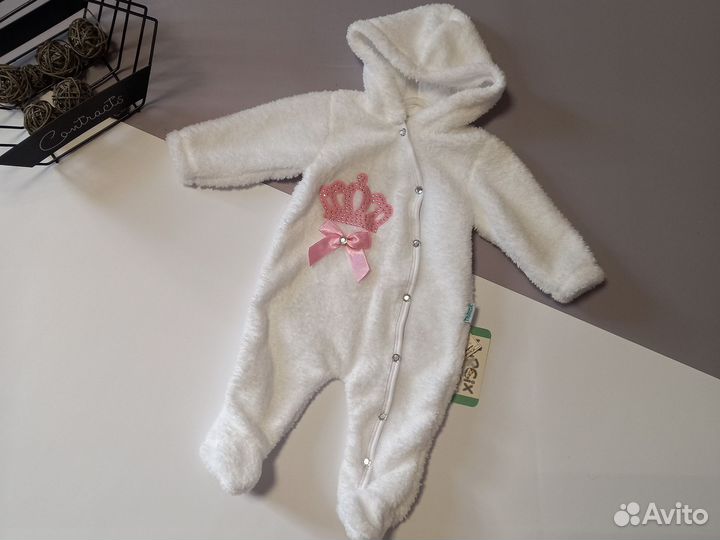 Комбинезоны теплые 68 74