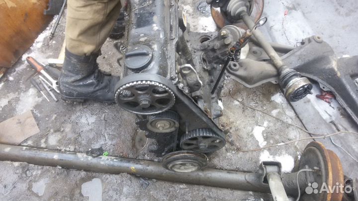 Двигатель ауди 80 audi RU v1800cc