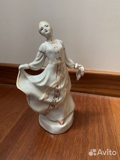 Фарфоровые статуэтки СССР плясунья