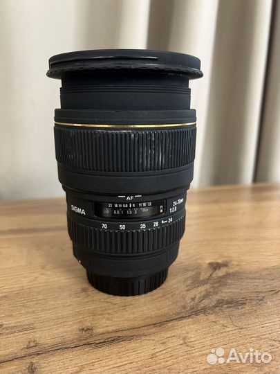 Объектив Sigma 24-70 F2.8 EX DG