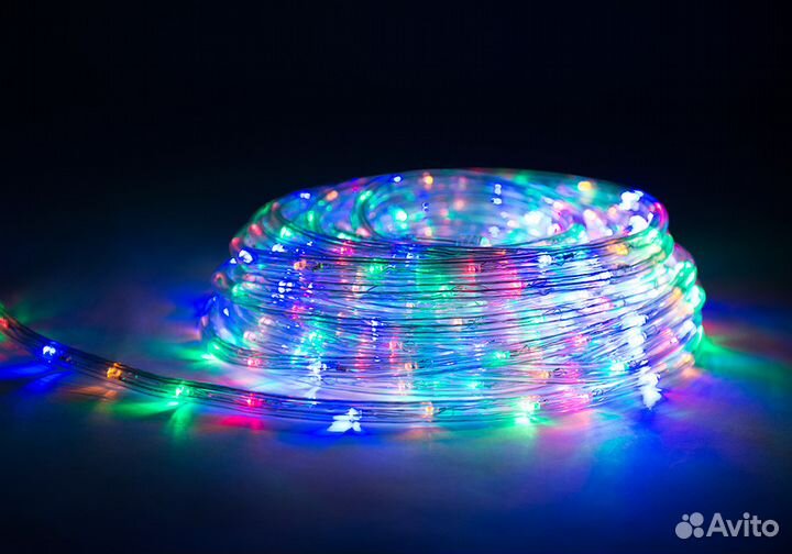 Гирлянды, Бахрома, Дюралайт, Занавесь, сетка