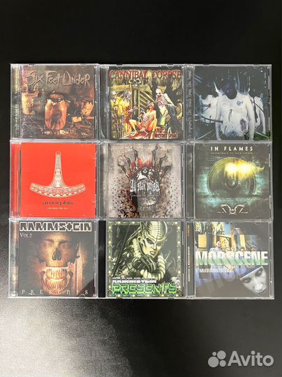 Музыкальные диски: Death, Doom, Alternative, Metal