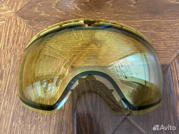 Сноубордическая маска - две линзы