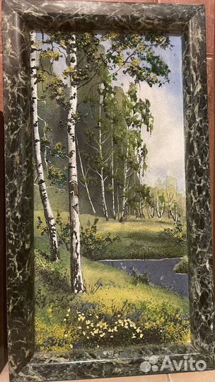 Картина из камня 34 на 19