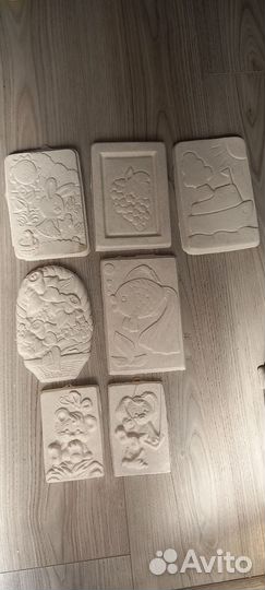 Барельеф, гипсовые фигурки,раскраска