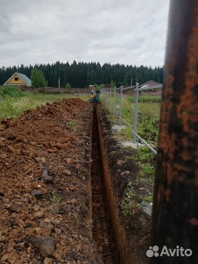 Услуги мини экскаватора