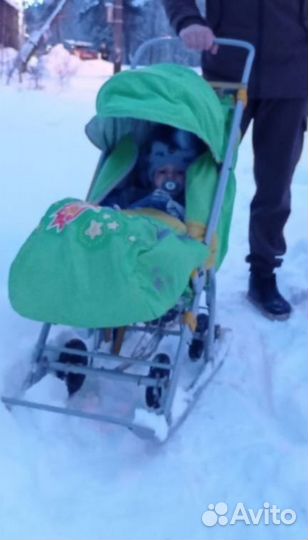 Санки коляска