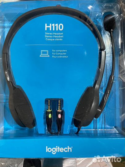 Проводная гарнитура Logitech H110