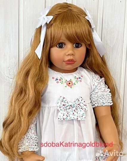 Парик и аутфит для куклы от Monika Peter-Leicht