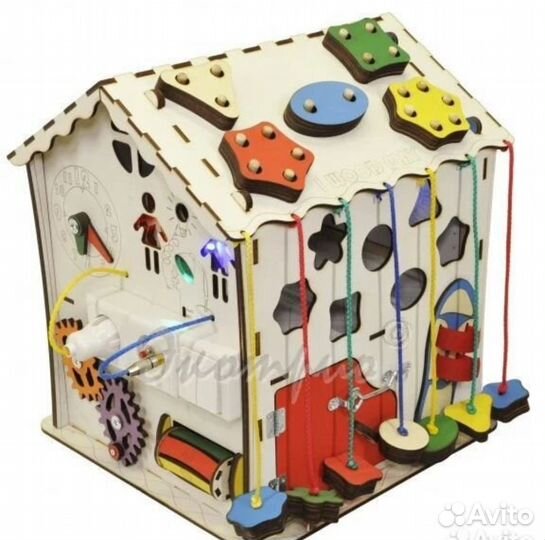 Бизиборд домик большой