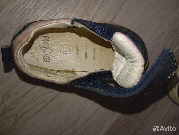 Кроссовки ботинки 20 р. Кожа