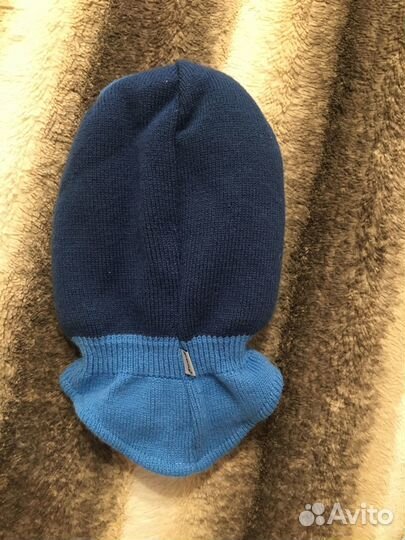 Шапка шлем зимняя