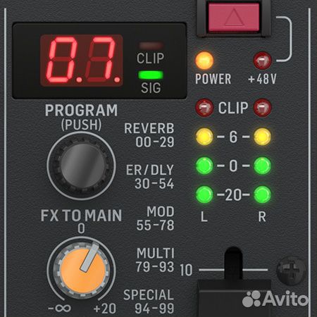 Микшерный пульт Behringer xenyx 1202SFX