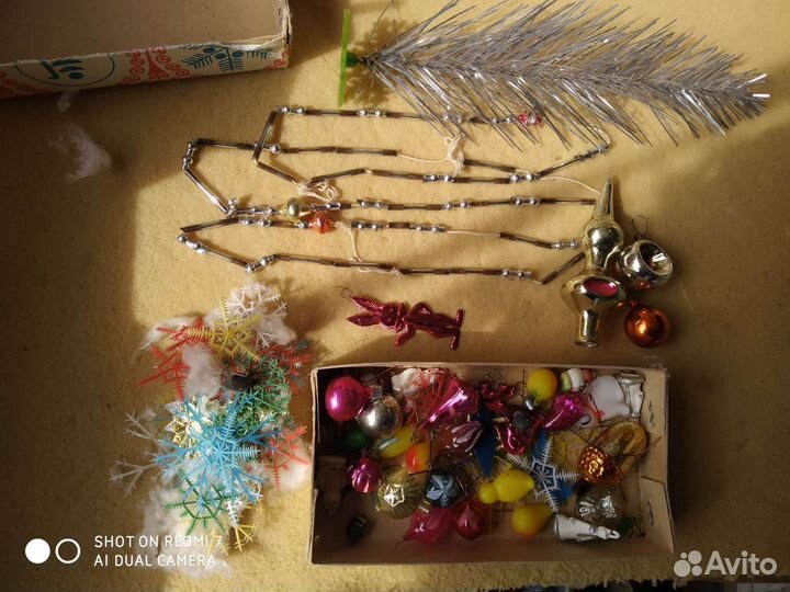 Елочные игрушки СССР