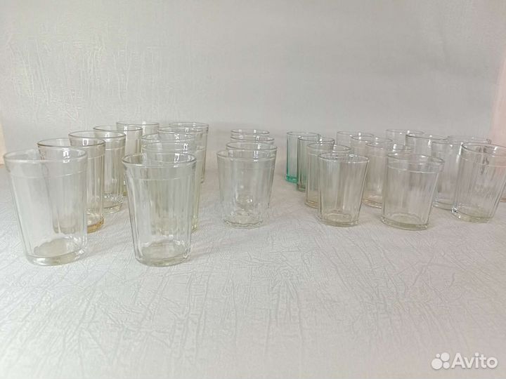 Граненные стаканы. Антиквариат