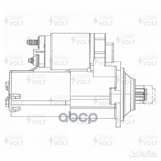 Стартер LSt 2732 startvolt