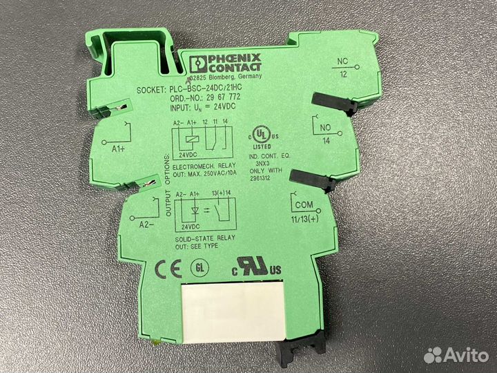 Phoenix contact 2967620 PLC-RSC- 24DC новый, 2 шт