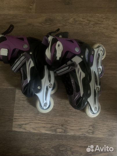 Ролики раздвижные размер 31-34