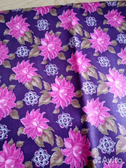 Отрезы ткани натуральные х/б